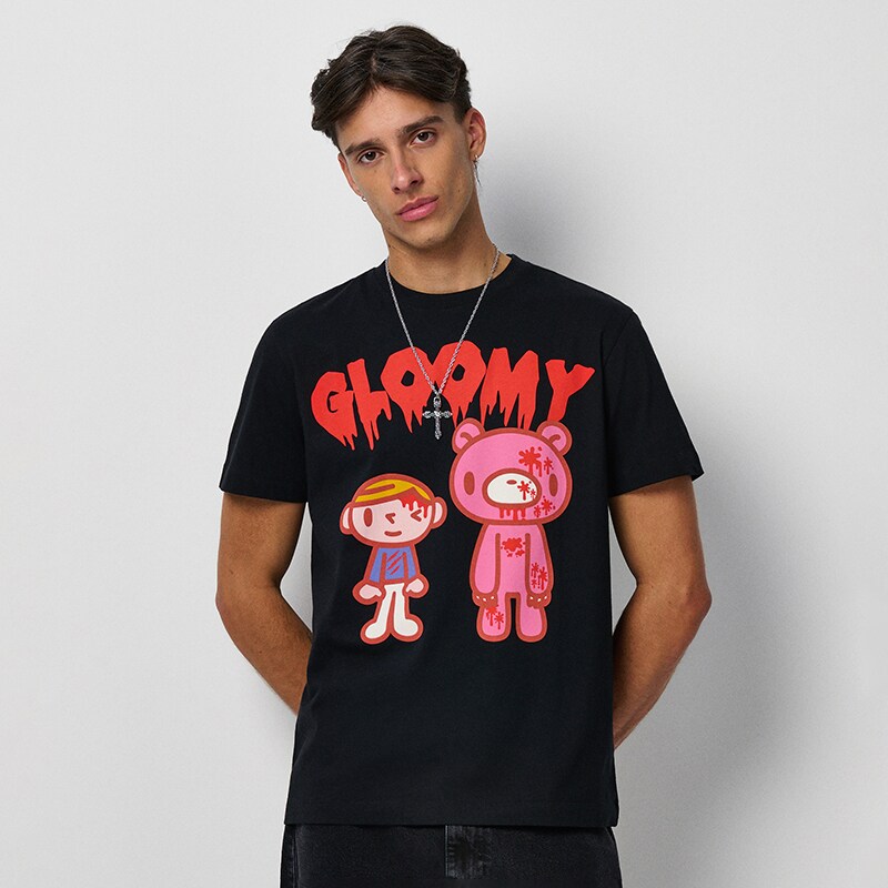 Тениска С Принт Gloomy Bear - House