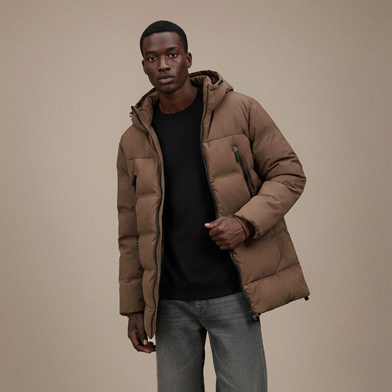 Капитонирано Палто С Качулка - House