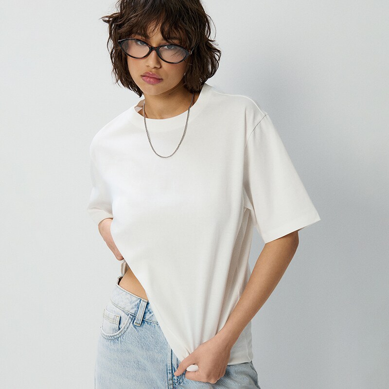 Тениска С Кръгло Деколте - House