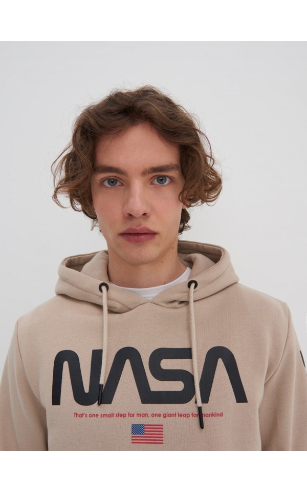 Hoodie NASA Farbe cremig HOUSE 6136E 12X
