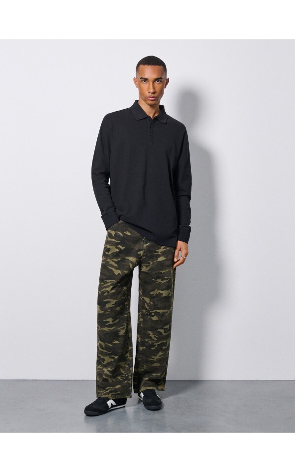 Baggy Hosen Farbe bunt - HOUSE - 885GL-MLC