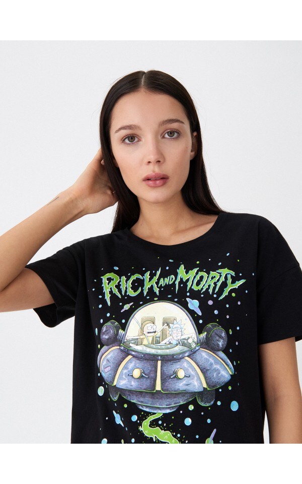 t shirt rick morty
