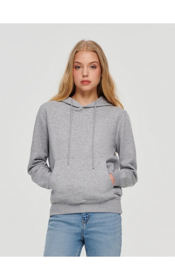 Sudadera con capucha Color gris claro - HOUSE - 6491W-09M