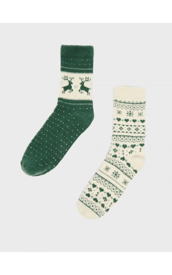 Comodi Calzini In Lana Di Alpaca, Confezione Da 5 - Calzini