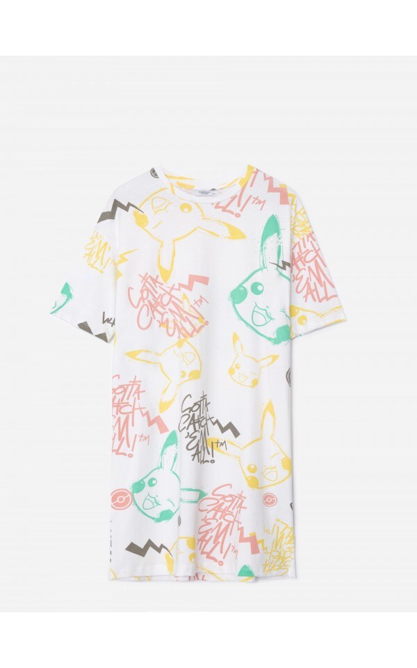 Maglietta Pokemon Ragazza | Design Pikachu E Eevee | 100% Cotone Comfort - 8