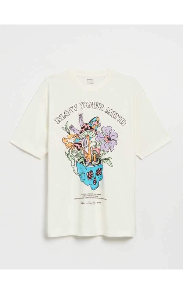 T-shirt Vintage Acid House Veteran - Homme Coton Viscose Manches Courtes - Style Musique House Années 90