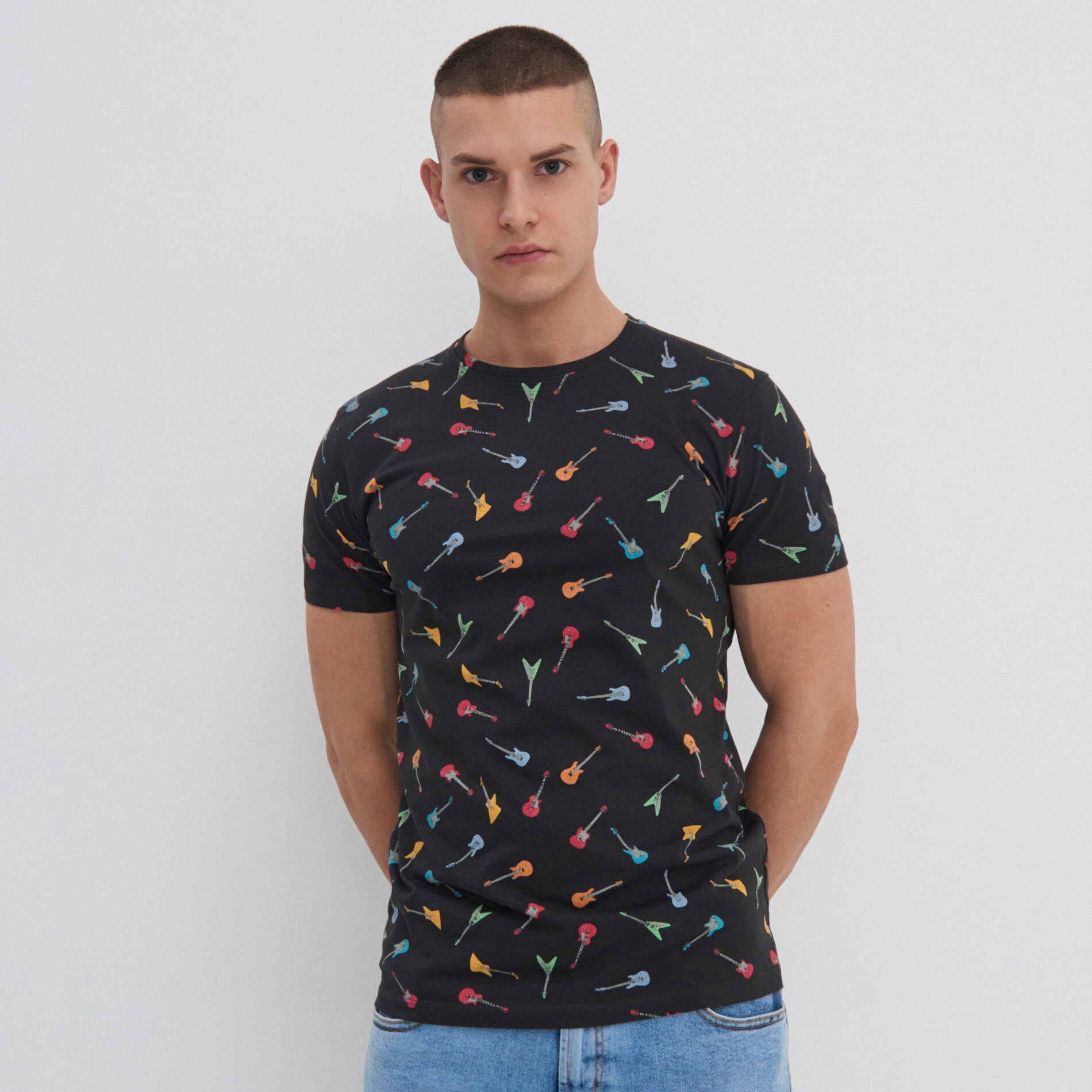 Tričko s potlačou all over