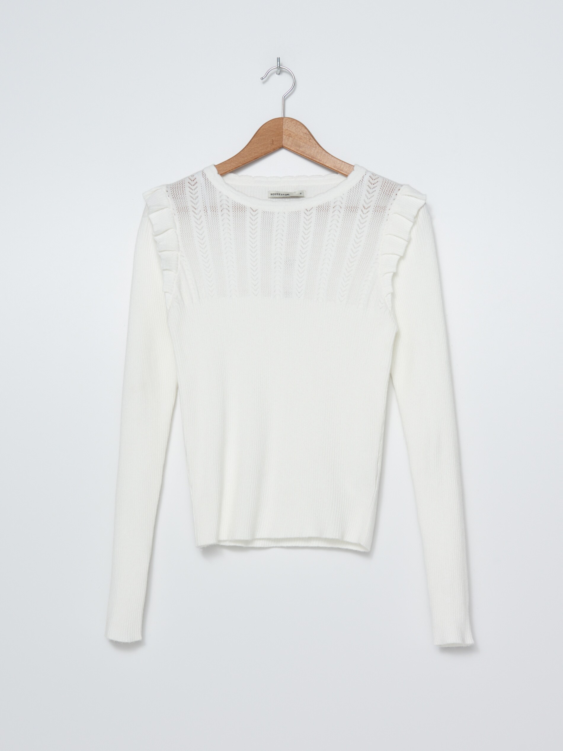 Sveter s prelamovanými dekoráciami