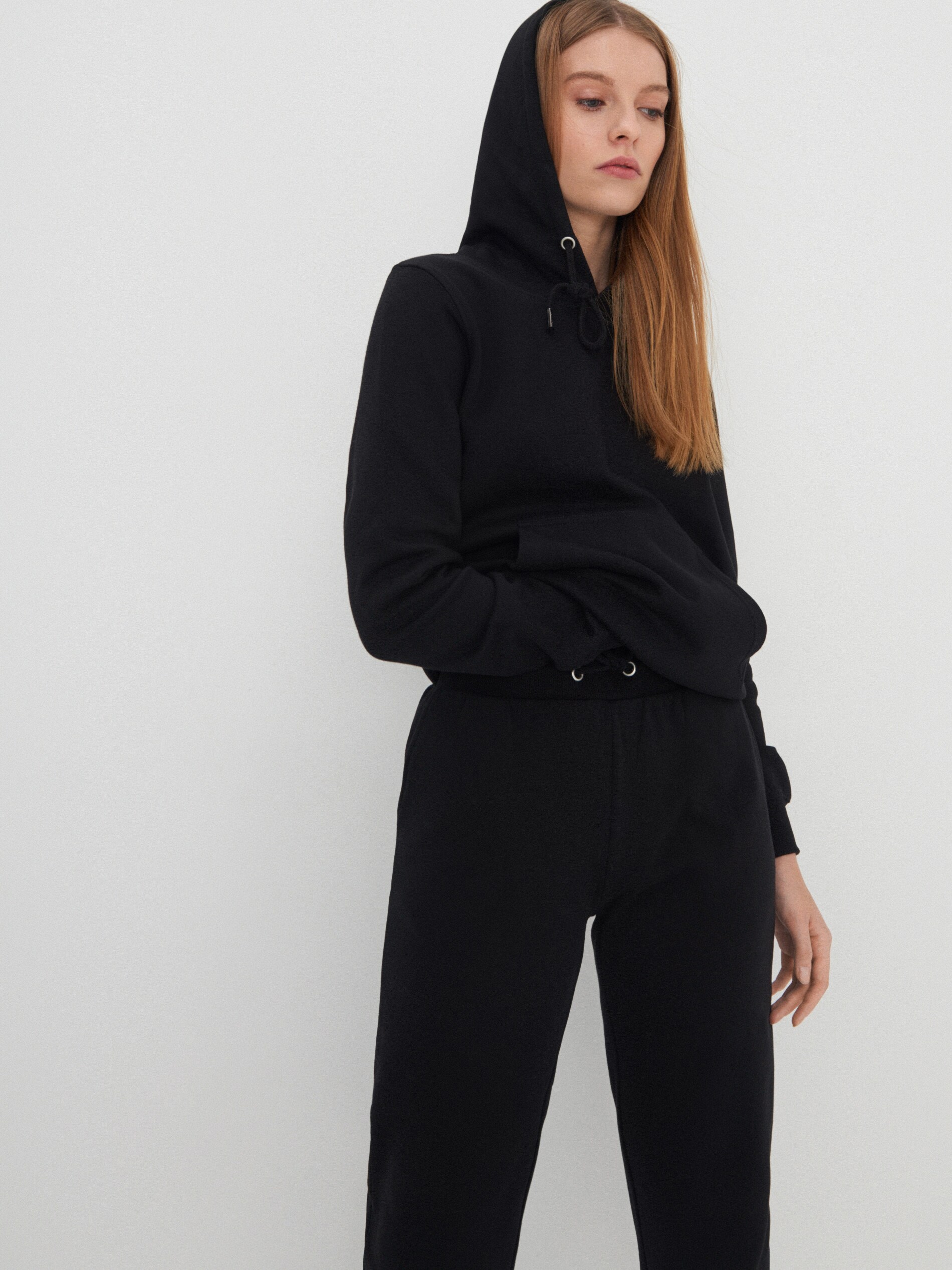 Bavlnená mikina s kapucňou