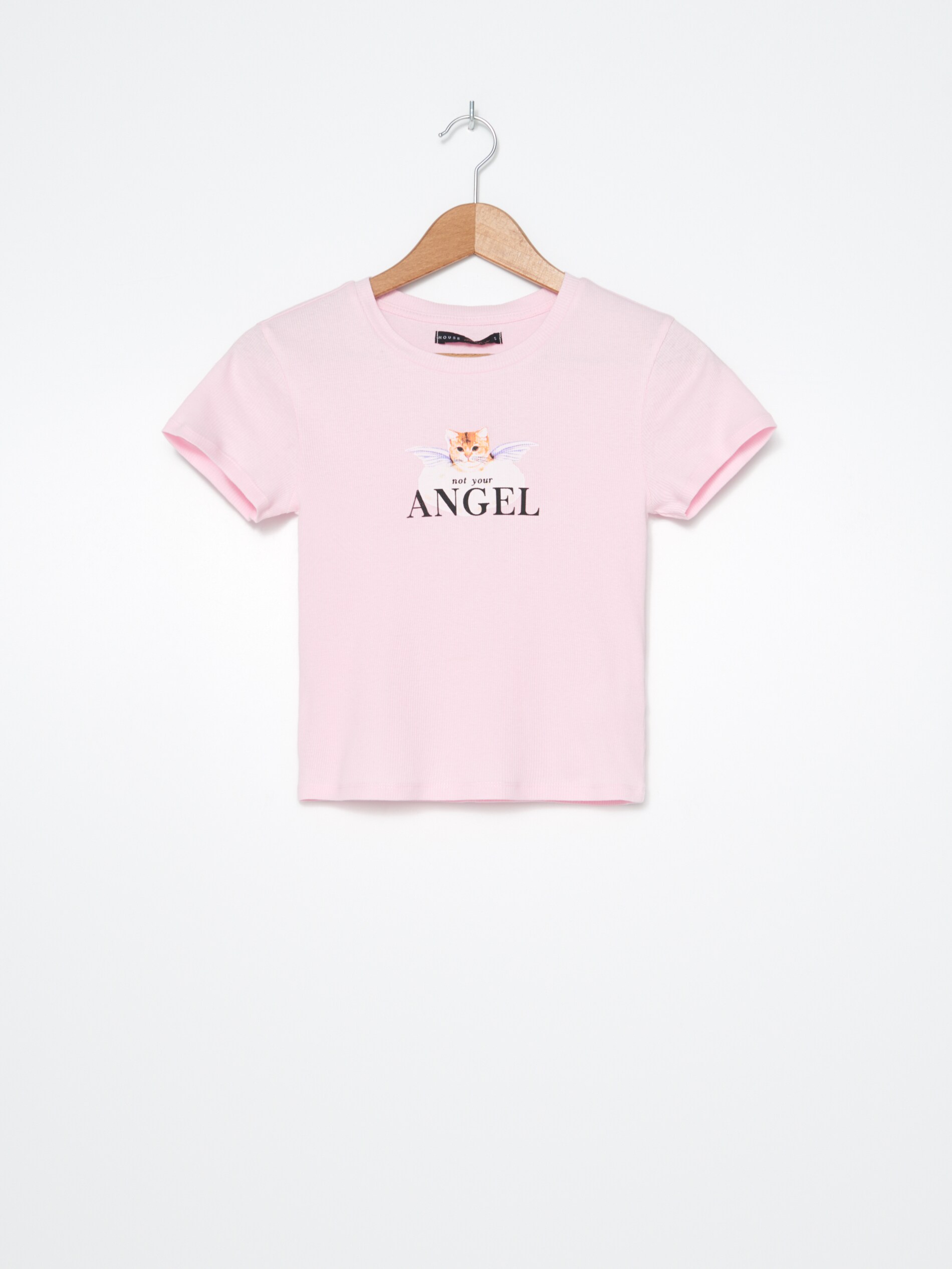 Crop top s potlačou