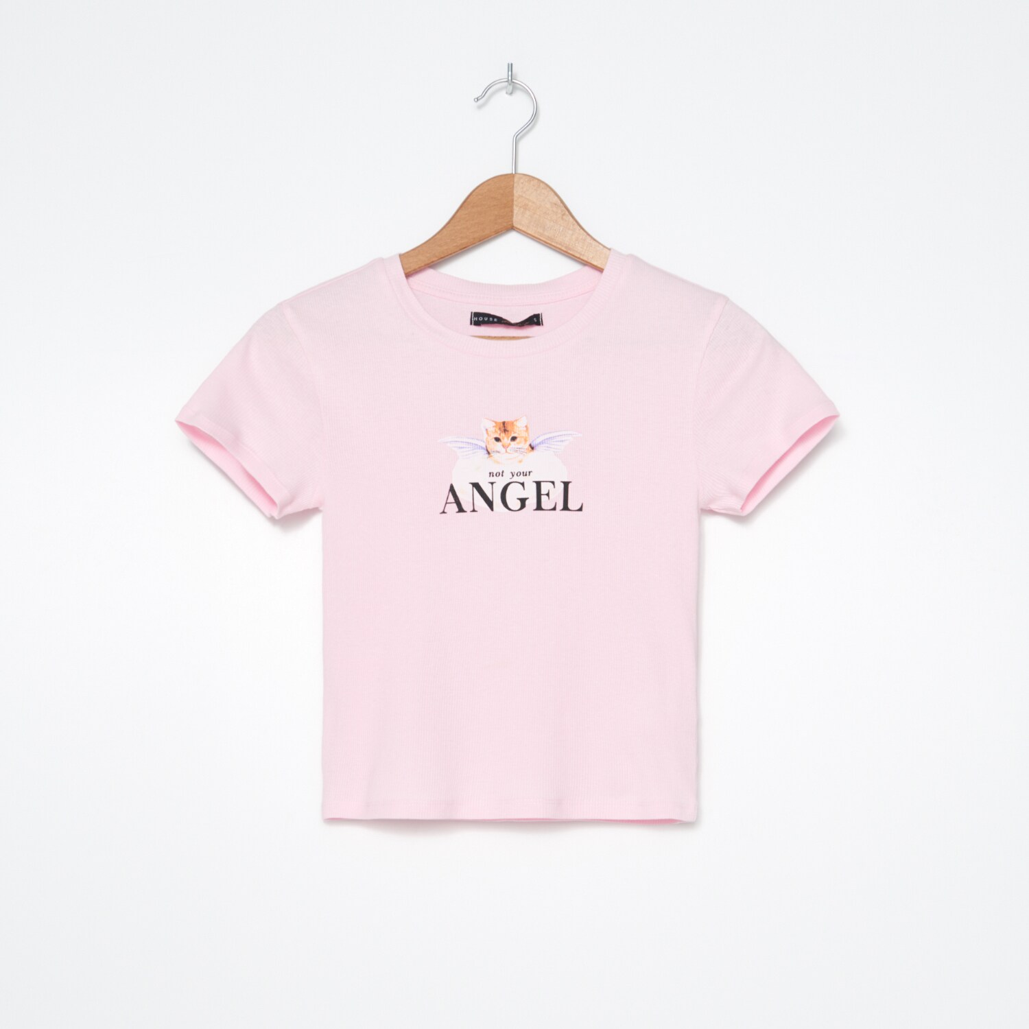 Crop top s potlačou