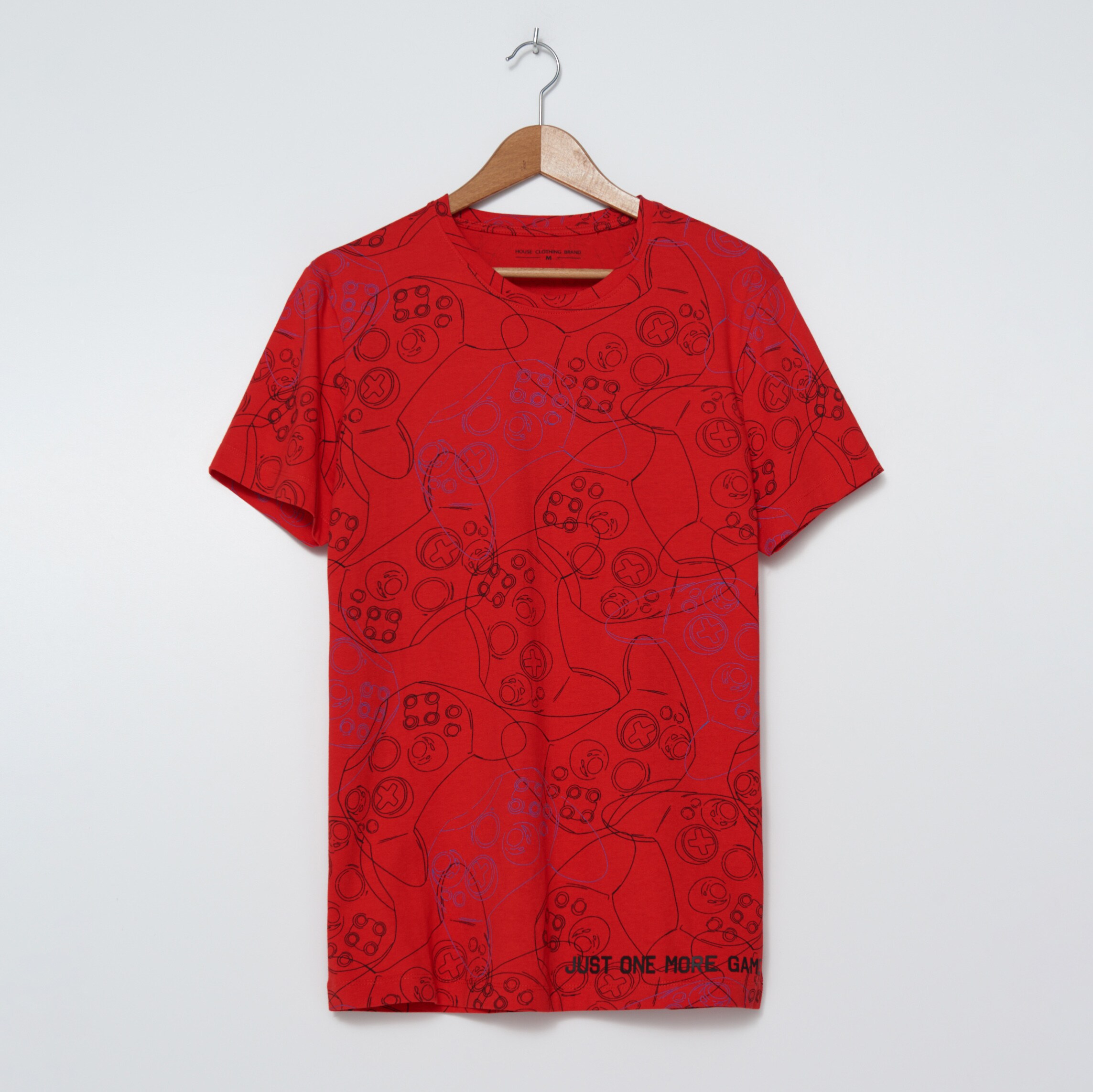 Tričko s potlačou all over