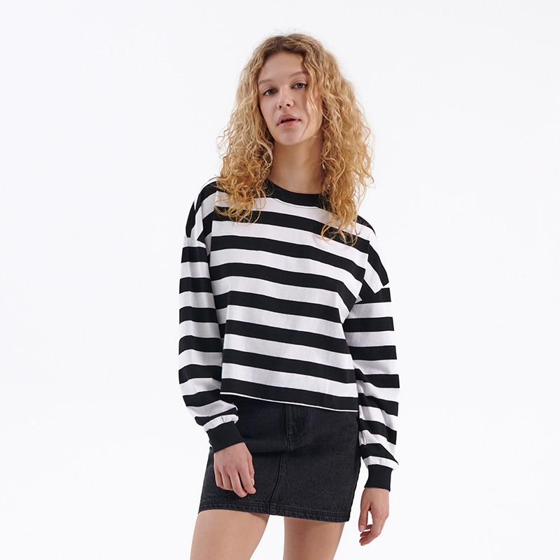 House - tricou cu mânecă lungă - negru