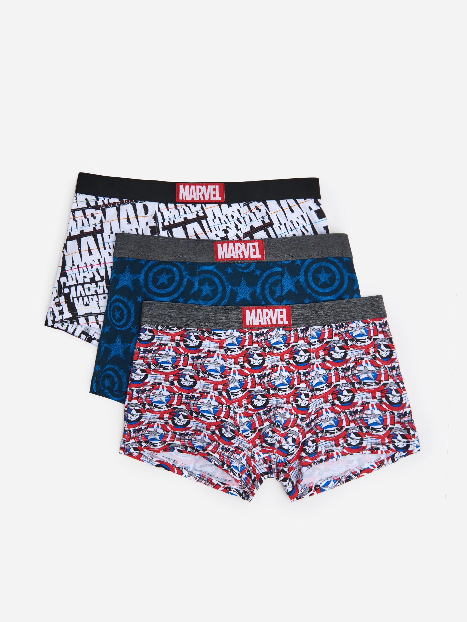3-packové trenírky Marvel