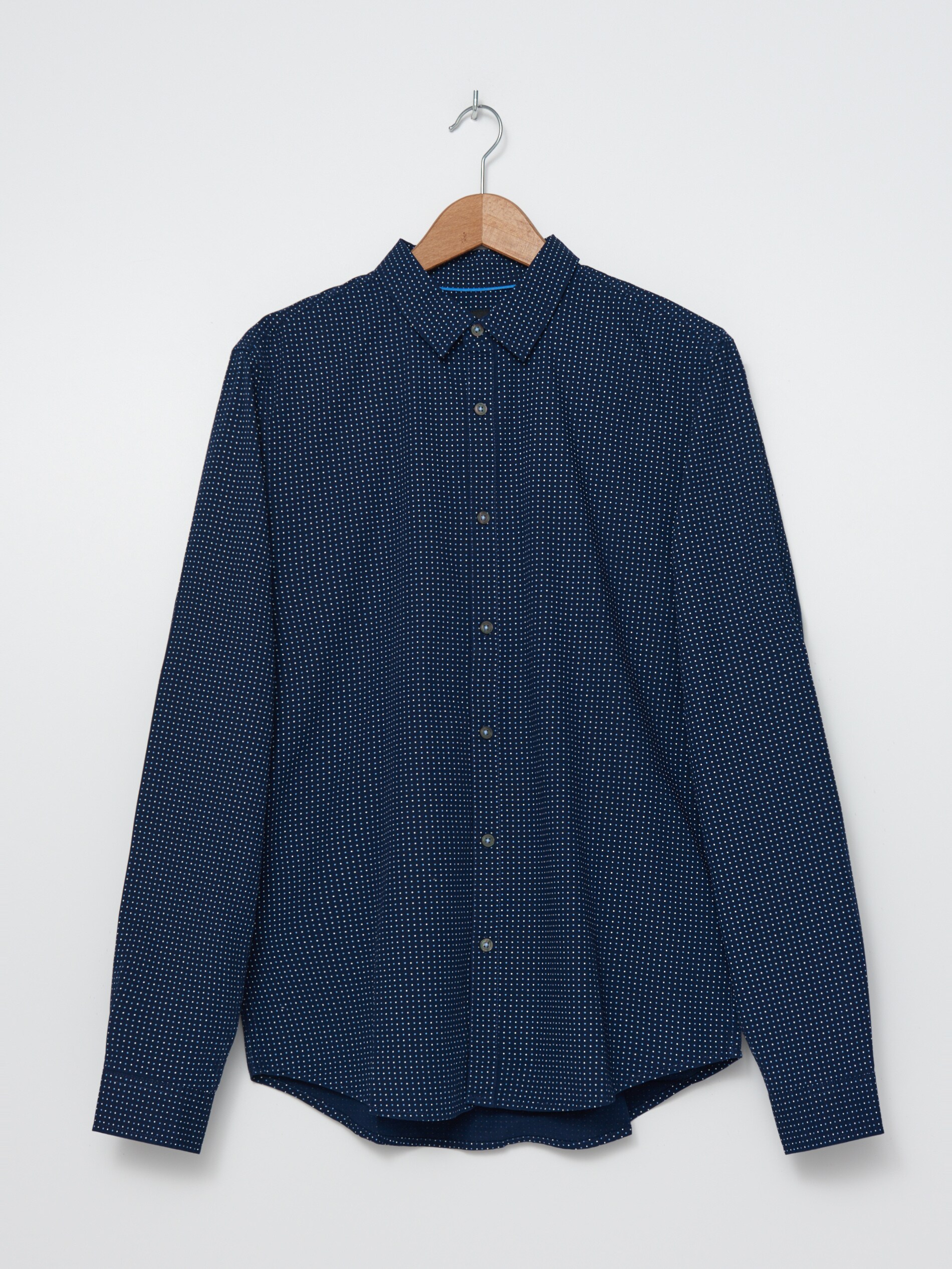 Košeľa s mikropotlačou slim fit