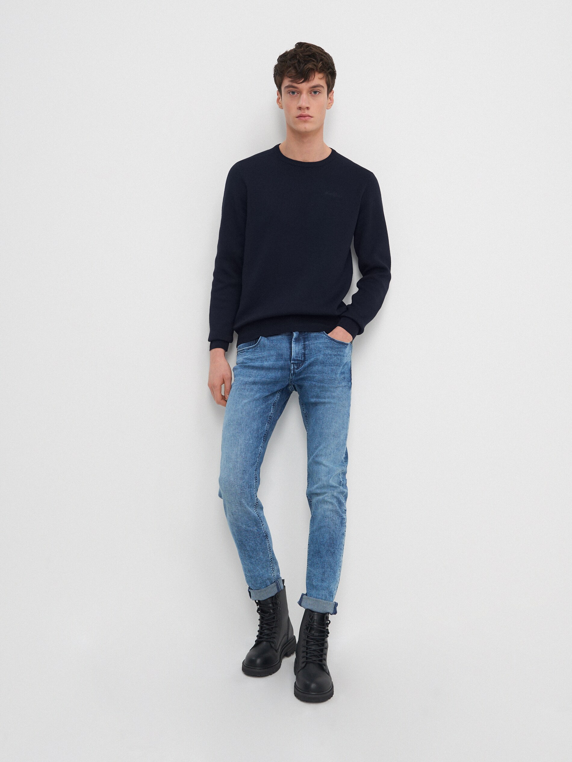 Džínsy s vypratým efektom