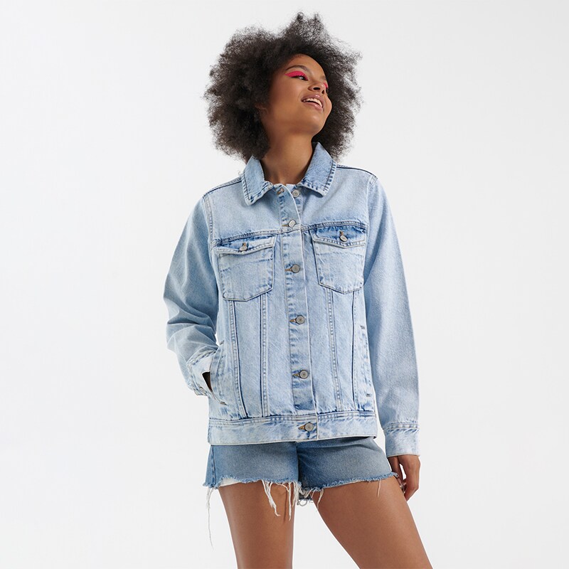 House - geacă din denim - albastru