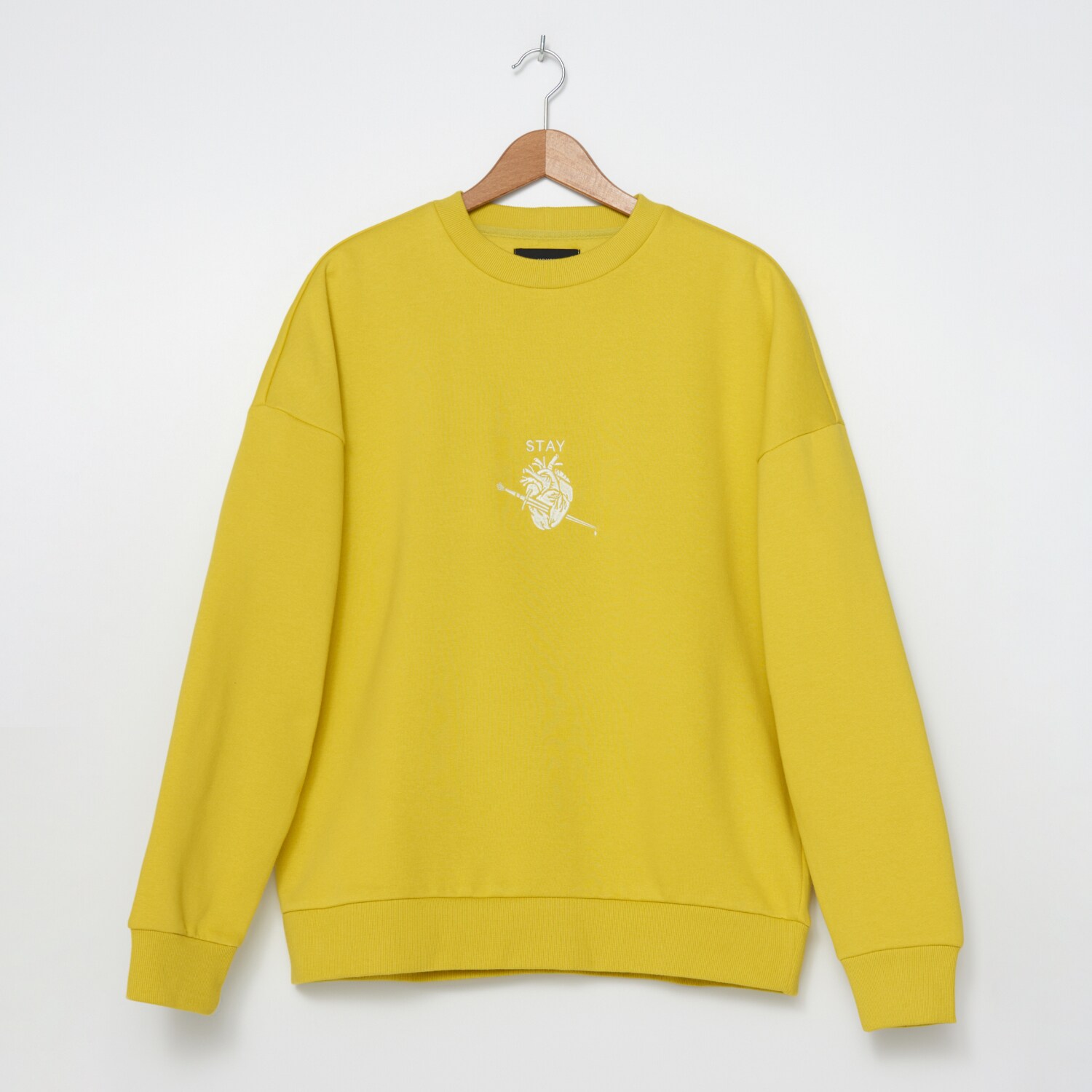 Mikina oversize s výšivkou