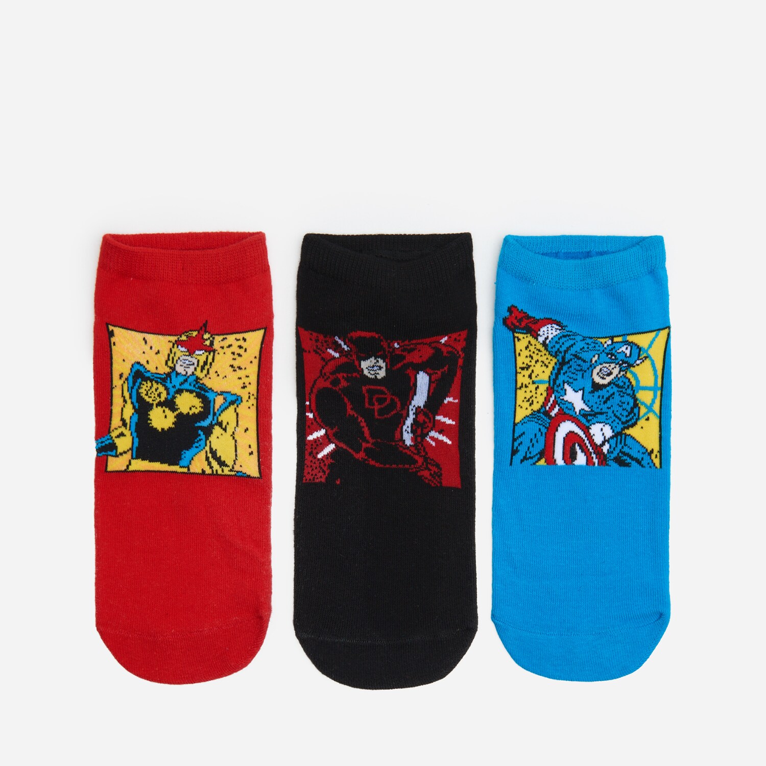 3 páry ponožiek Marvel