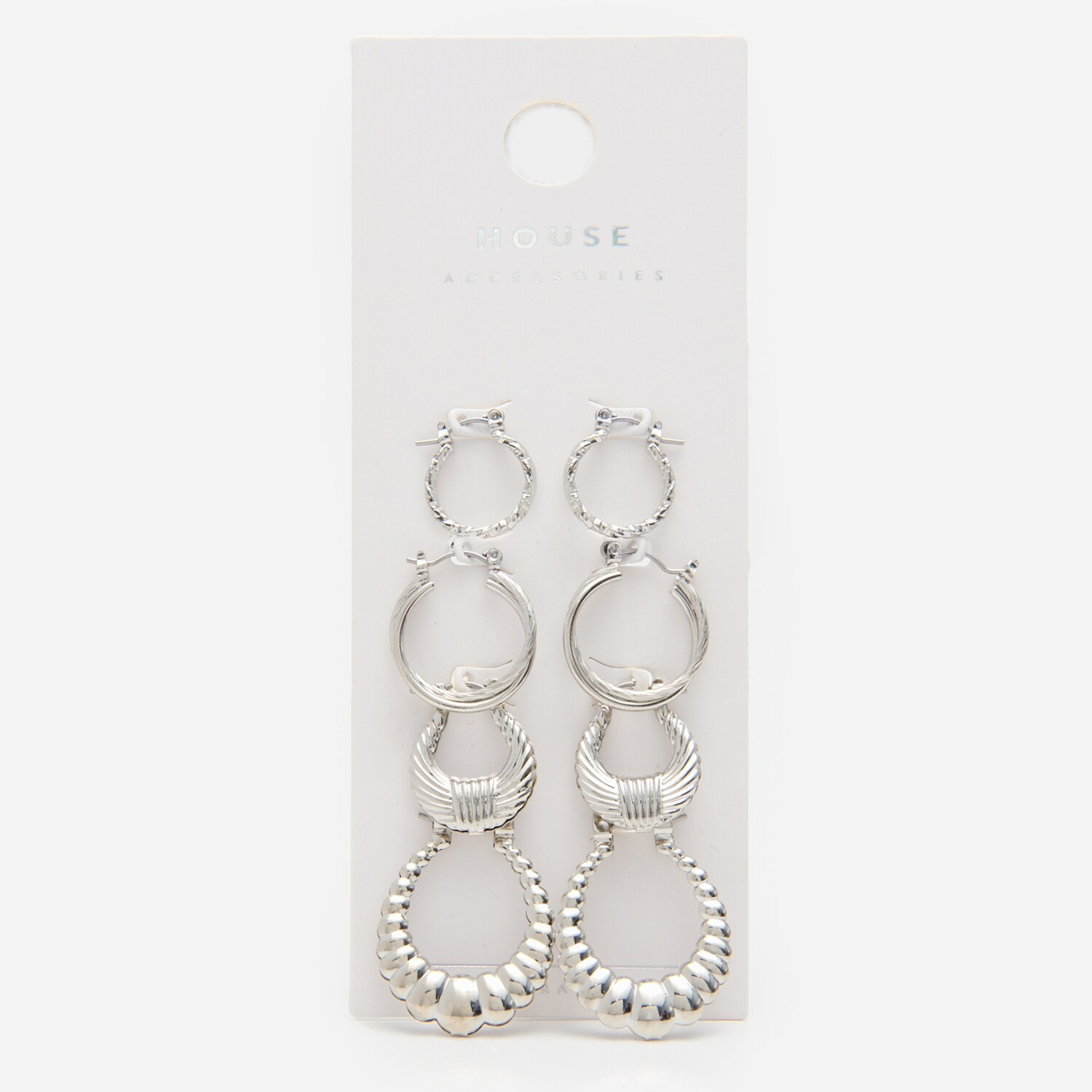 Súprava kruhových náušníc