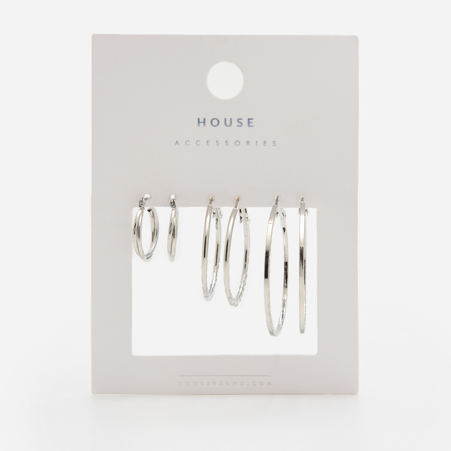 Súprava kruhových náušníc