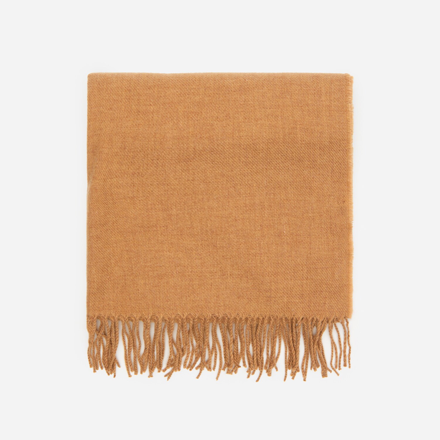 Hladký šál so strapcami