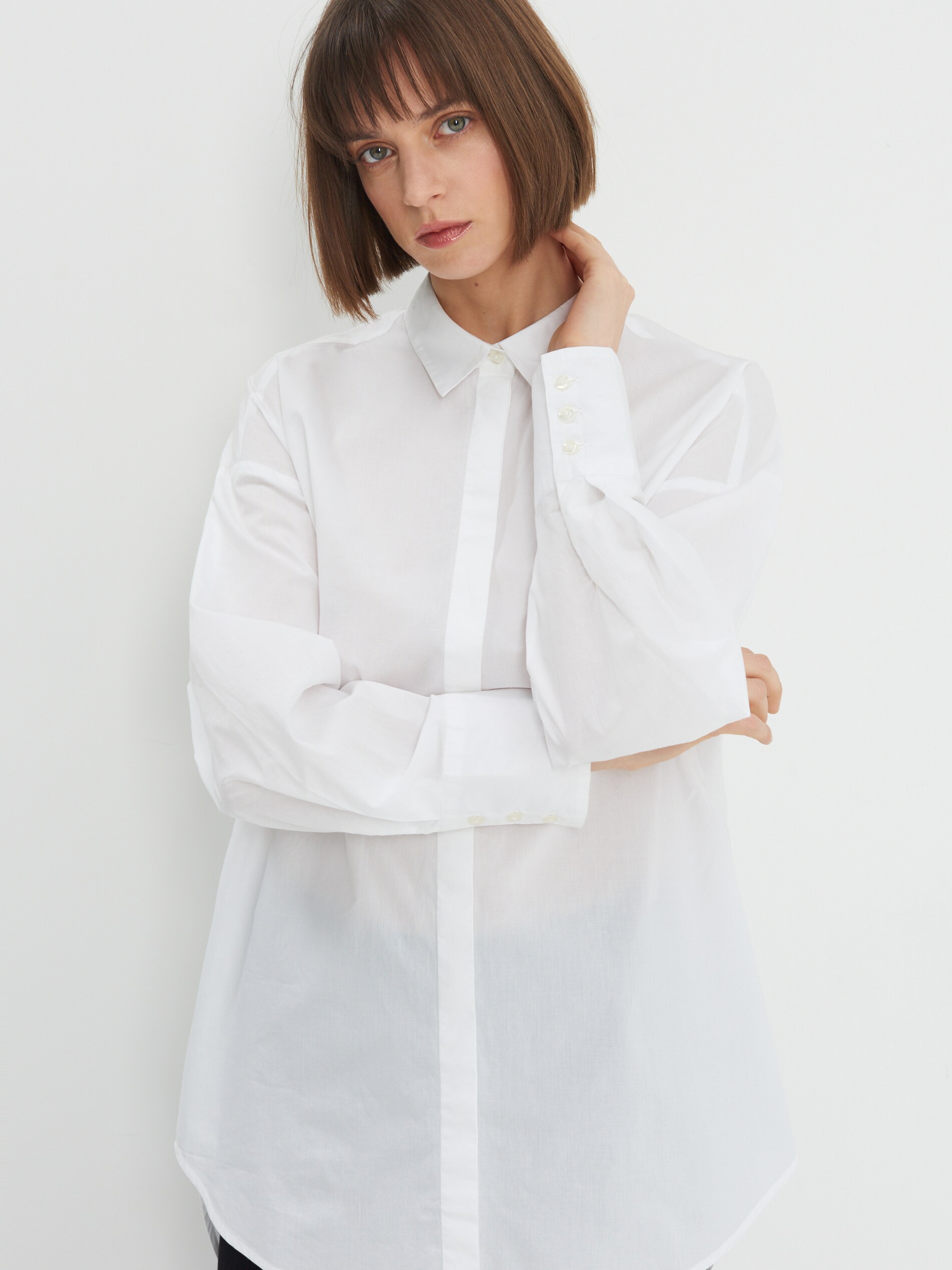 Oversize košeľa z organickej bavlny