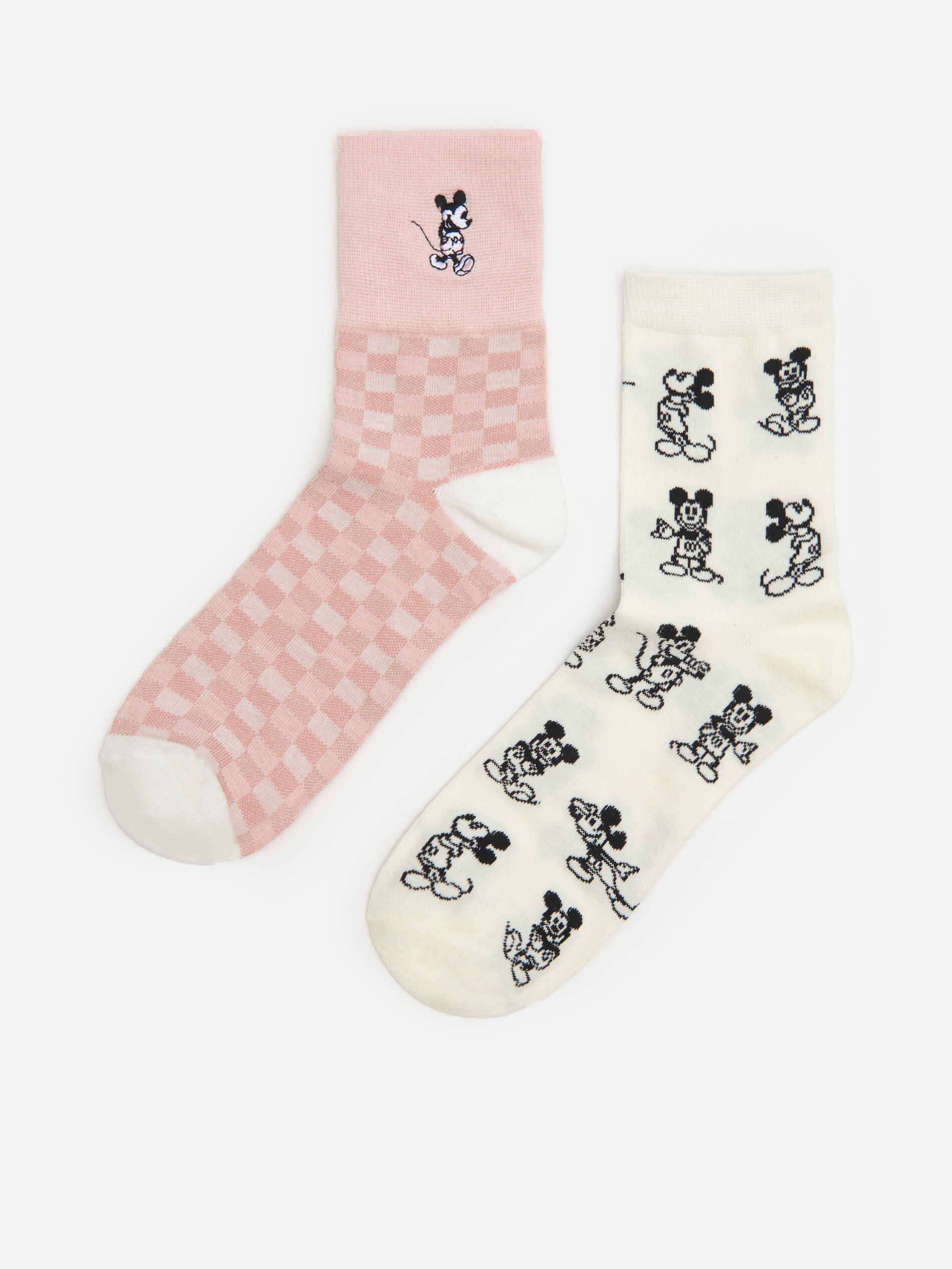 2 páry ponožiek Mickey Mouse