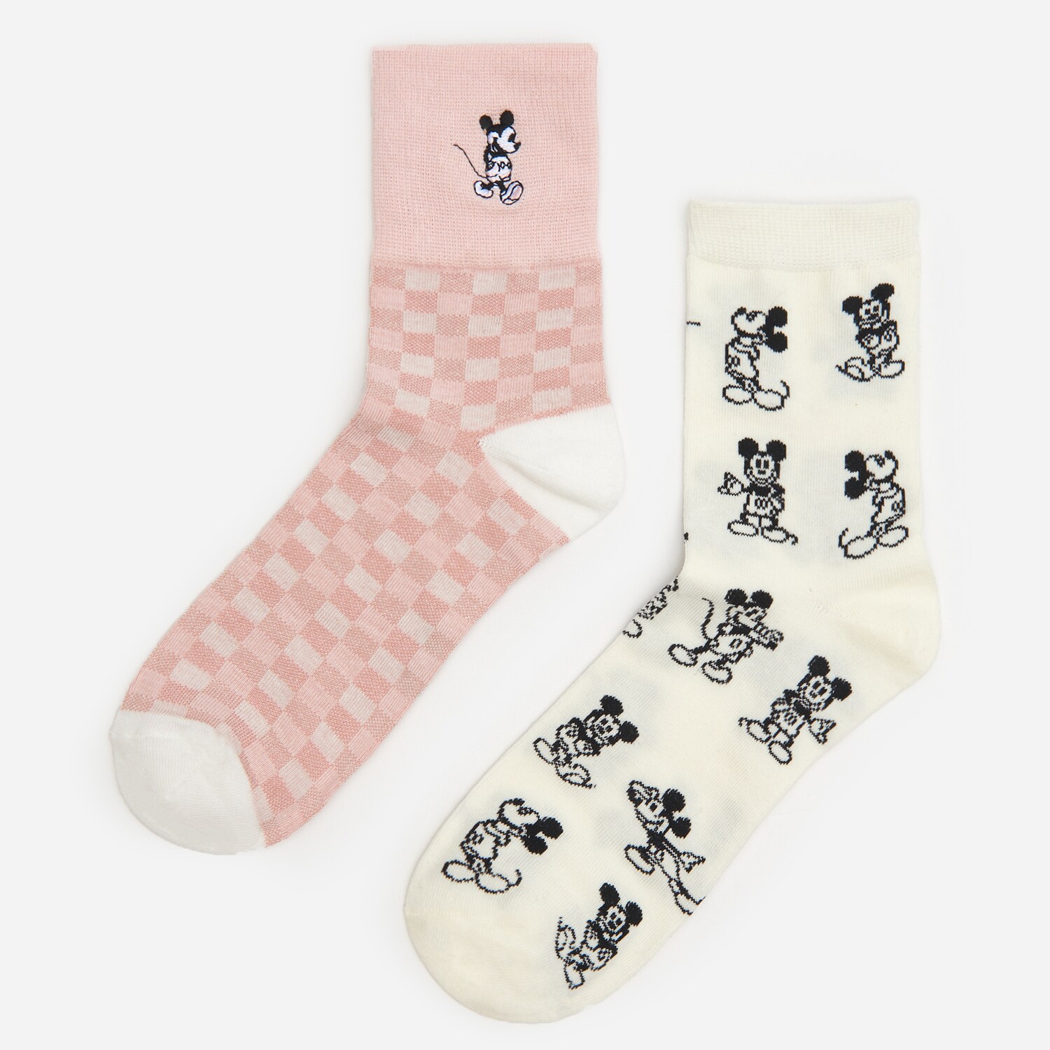 2 páry ponožiek Mickey Mouse