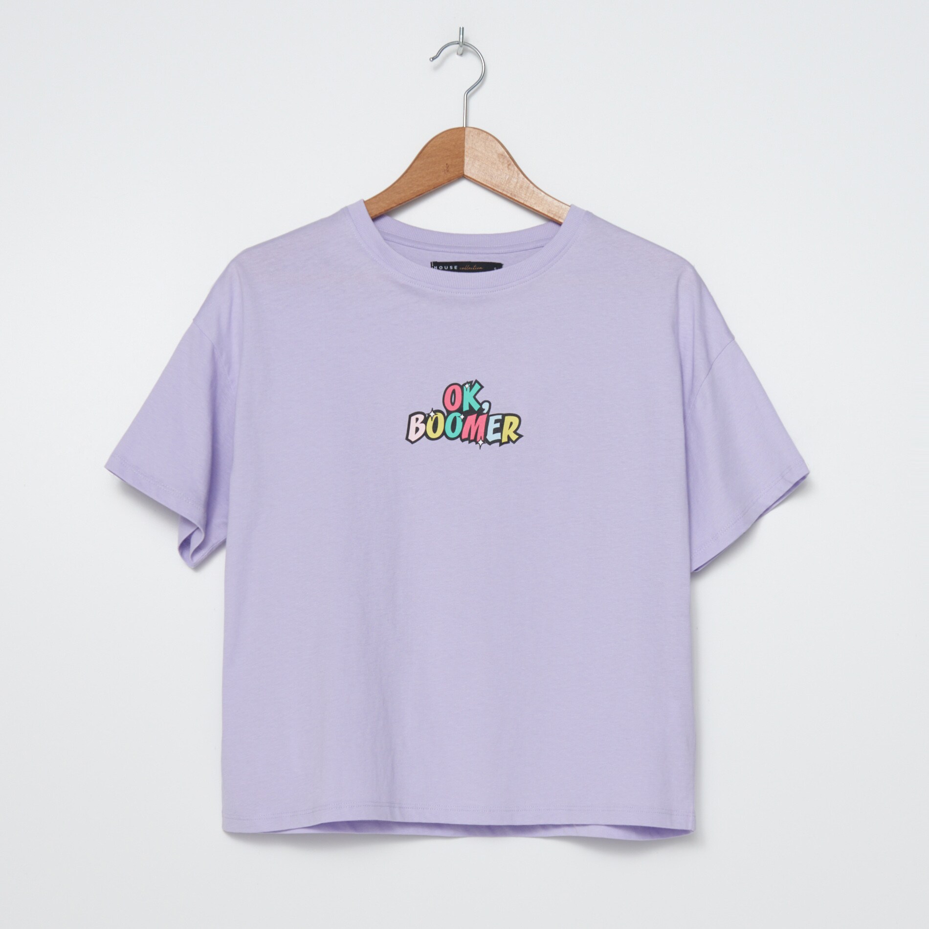 Oversize tričko s potlačou