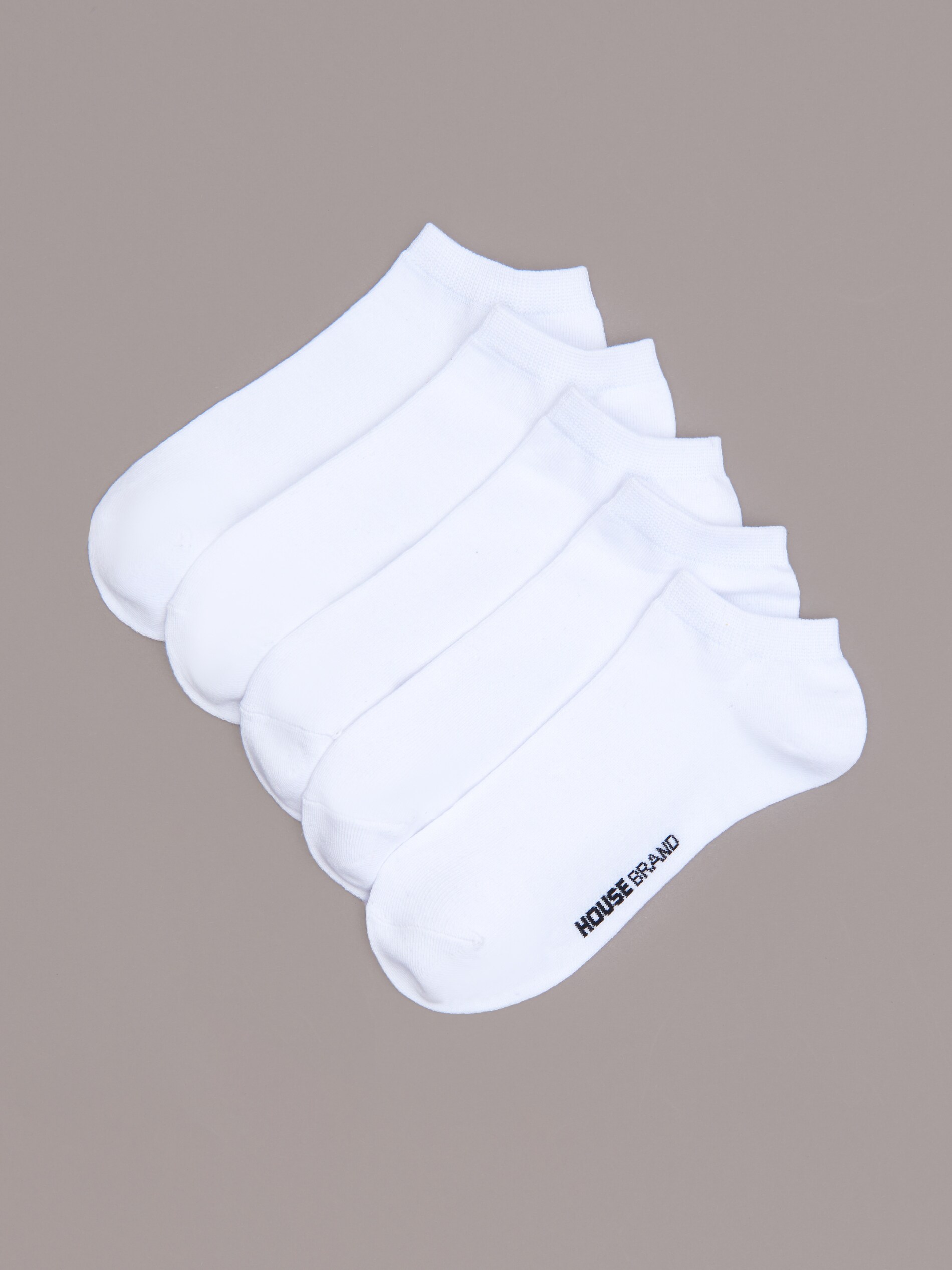 Súprava 5 párov bavlnených ponožiek
