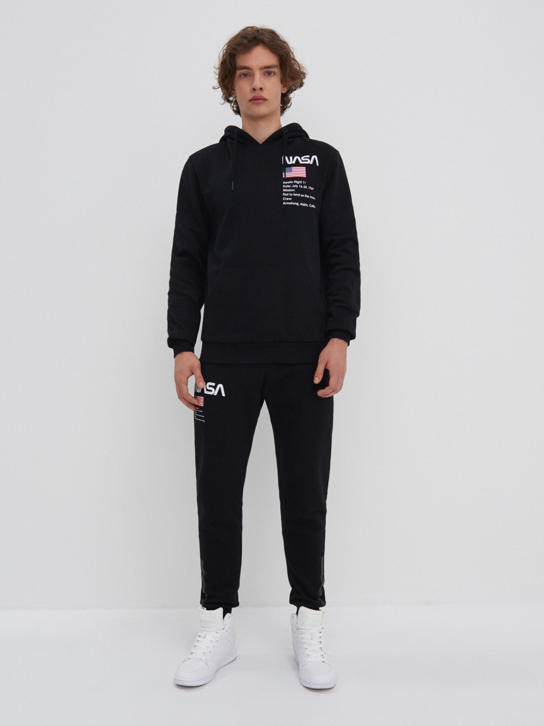 Mikina s kapucňou NASA