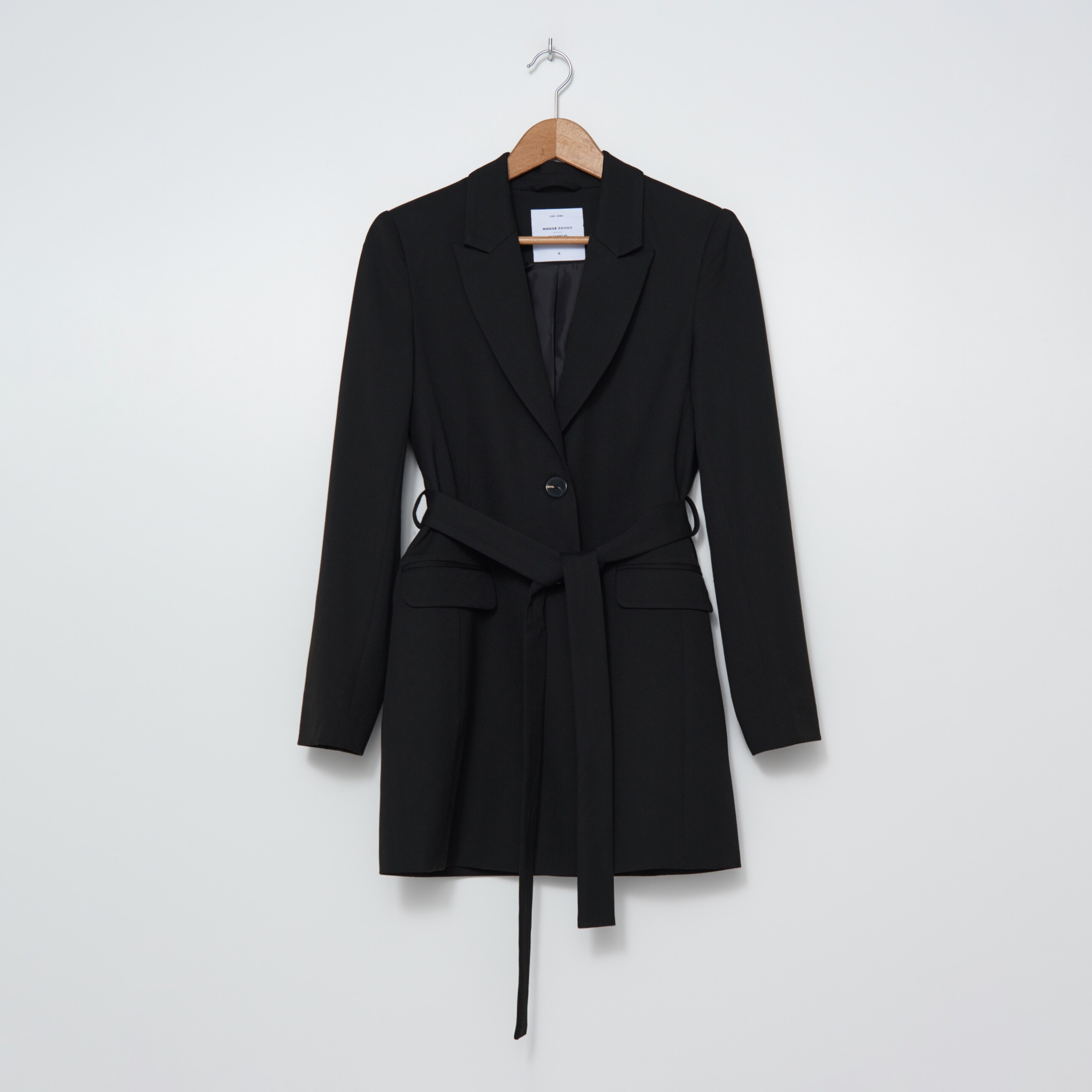 Sako so sťahovacím pásom