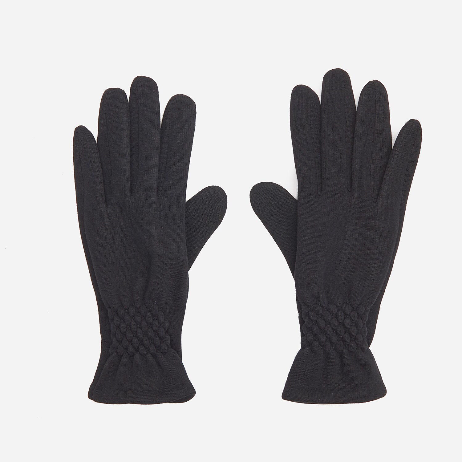 Rukavice s ozdobným riasením