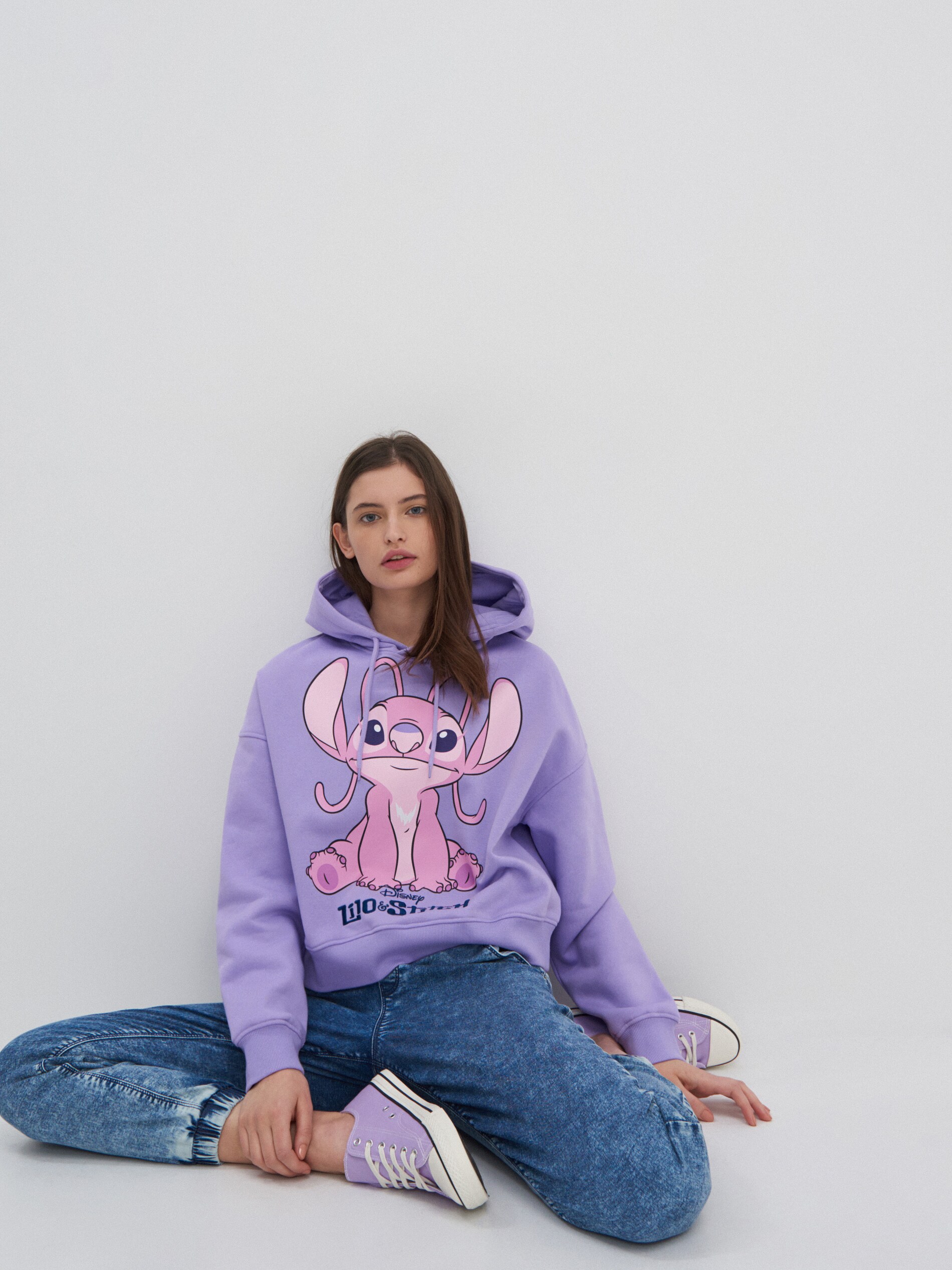Mikina oversize Lilo & Stich