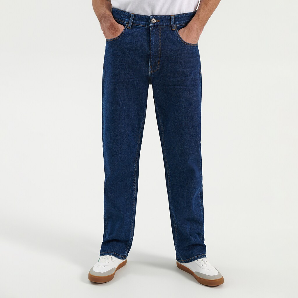 House - blugi regular - bleumarin