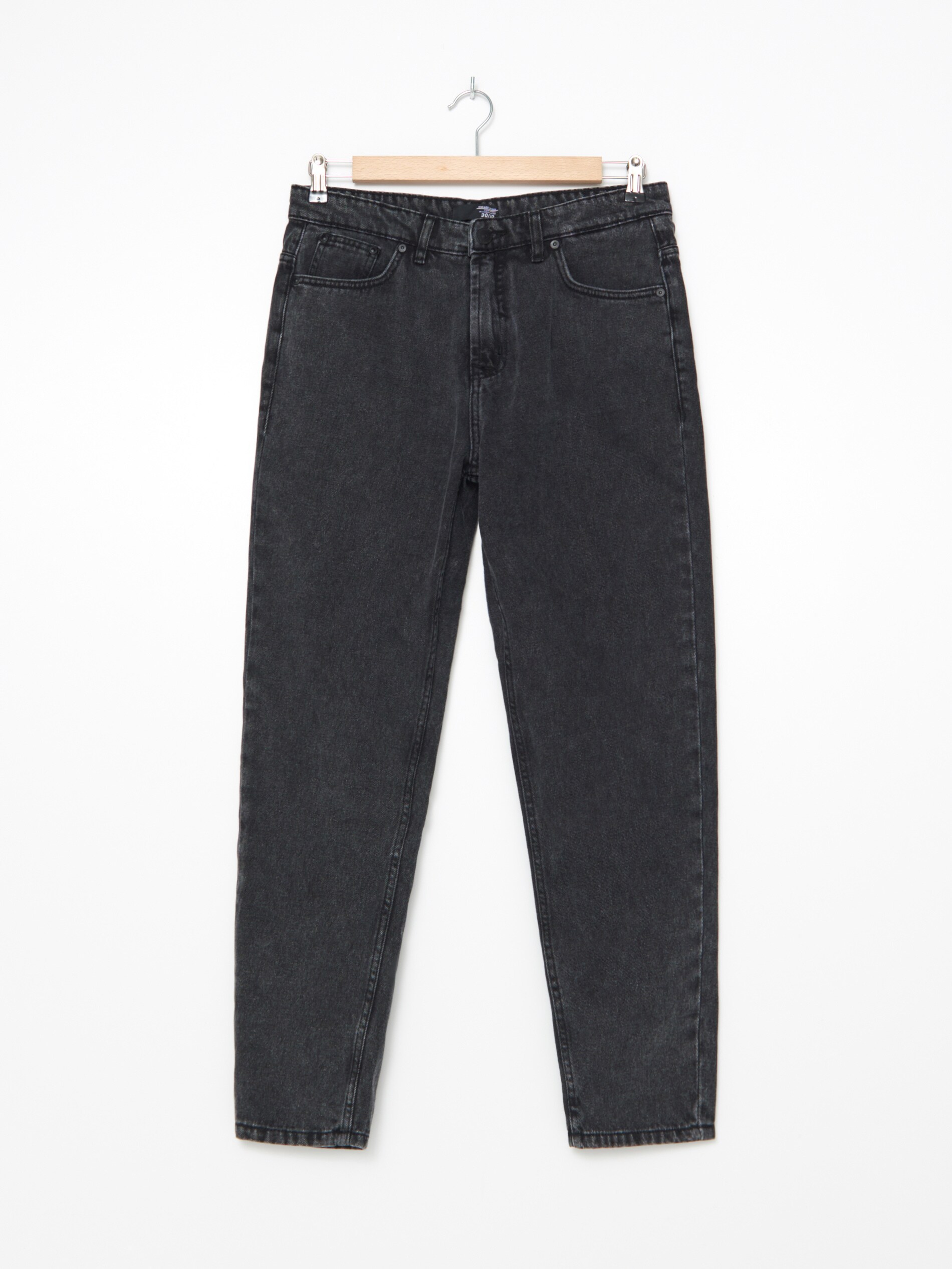 Denimové nohavice dad fit