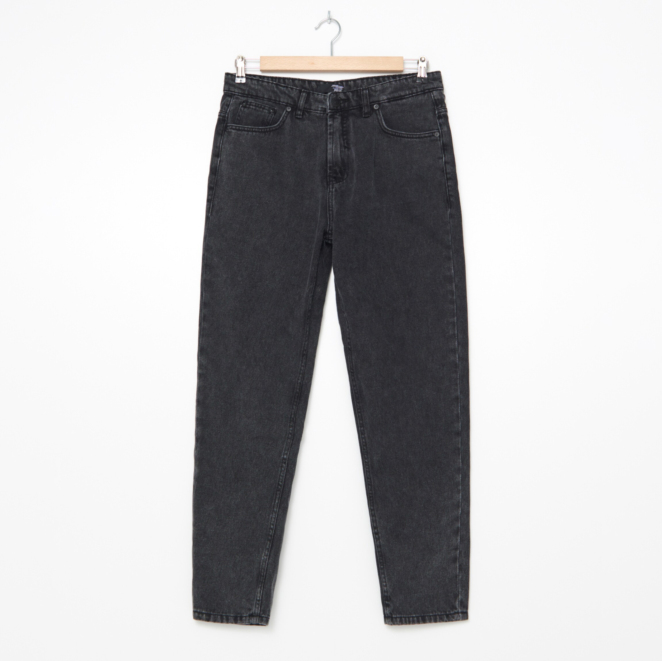 Denimové nohavice dad fit