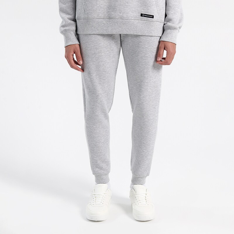 House - pantaloni joggers groși basic - gri