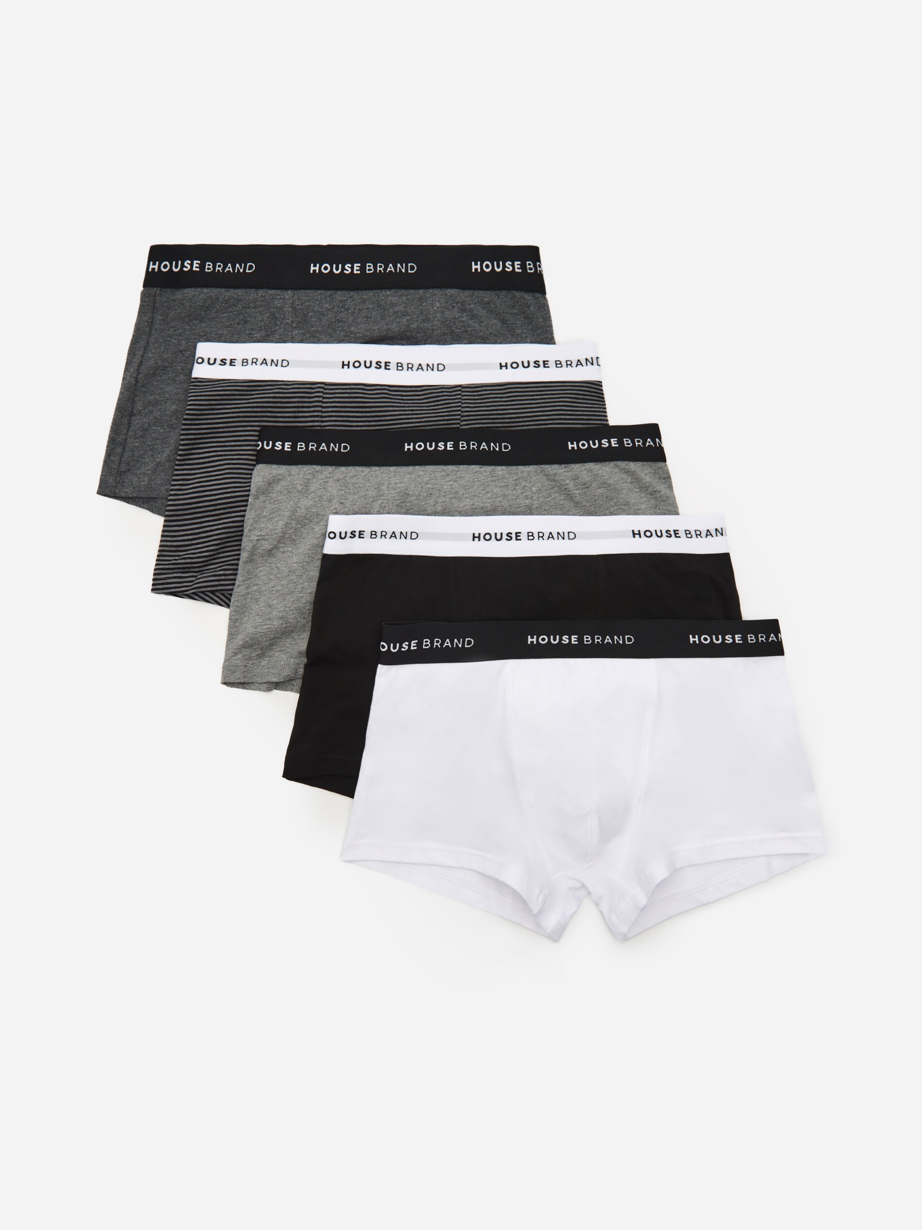 Súprava 5 bavlnených boxeriek