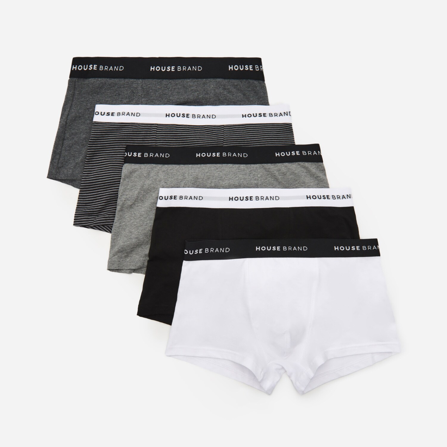 Súprava 5 bavlnených boxeriek