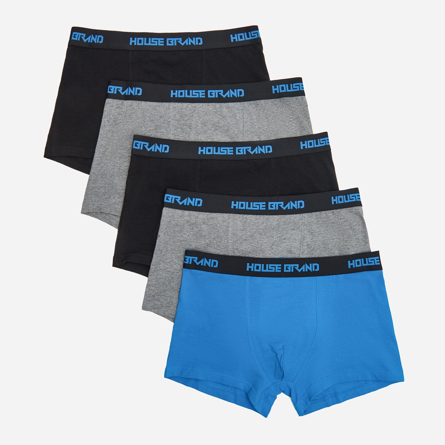 Súprava 5 bavlnených boxeriek