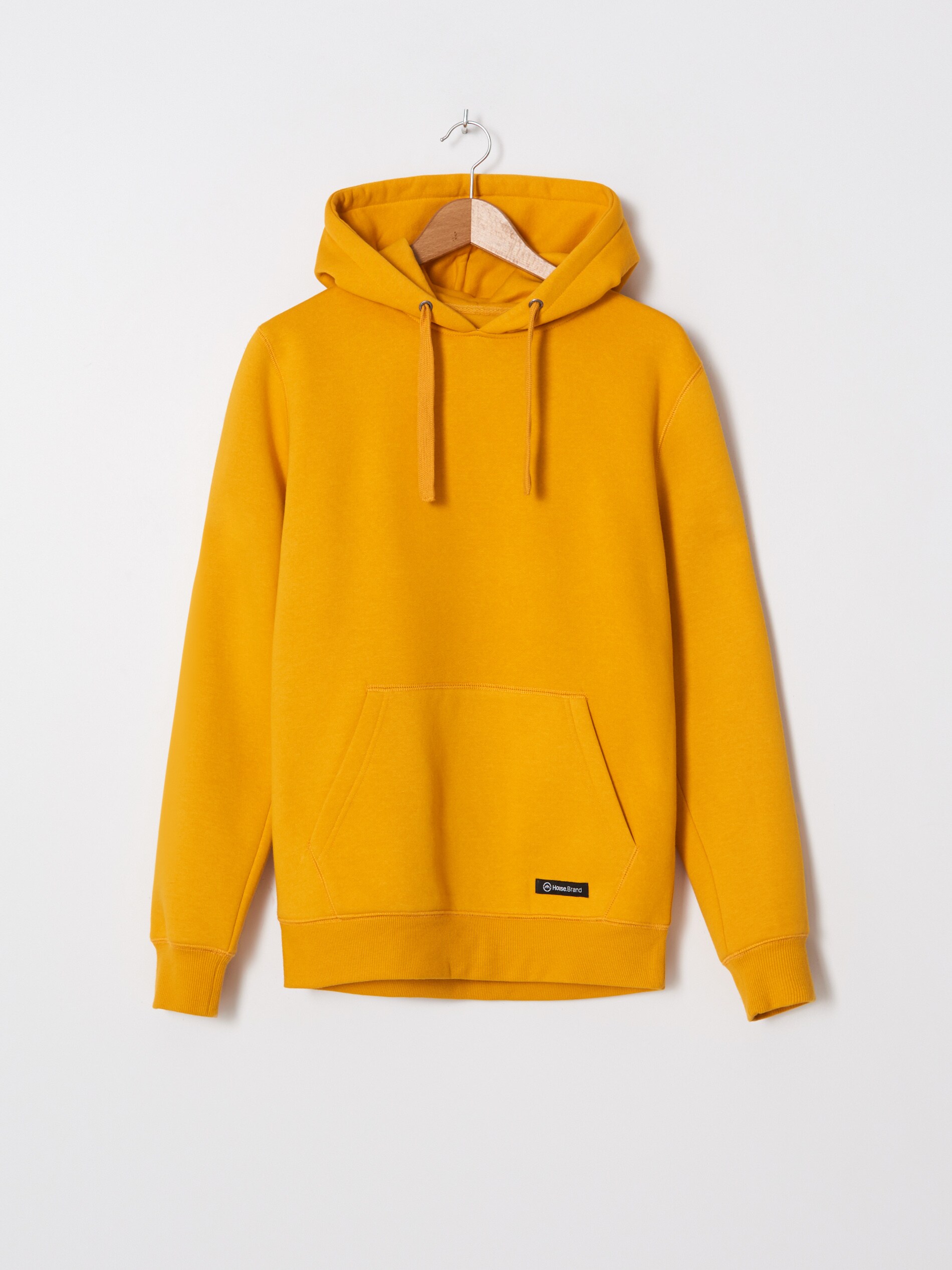 Hladká mikina s kapucňou