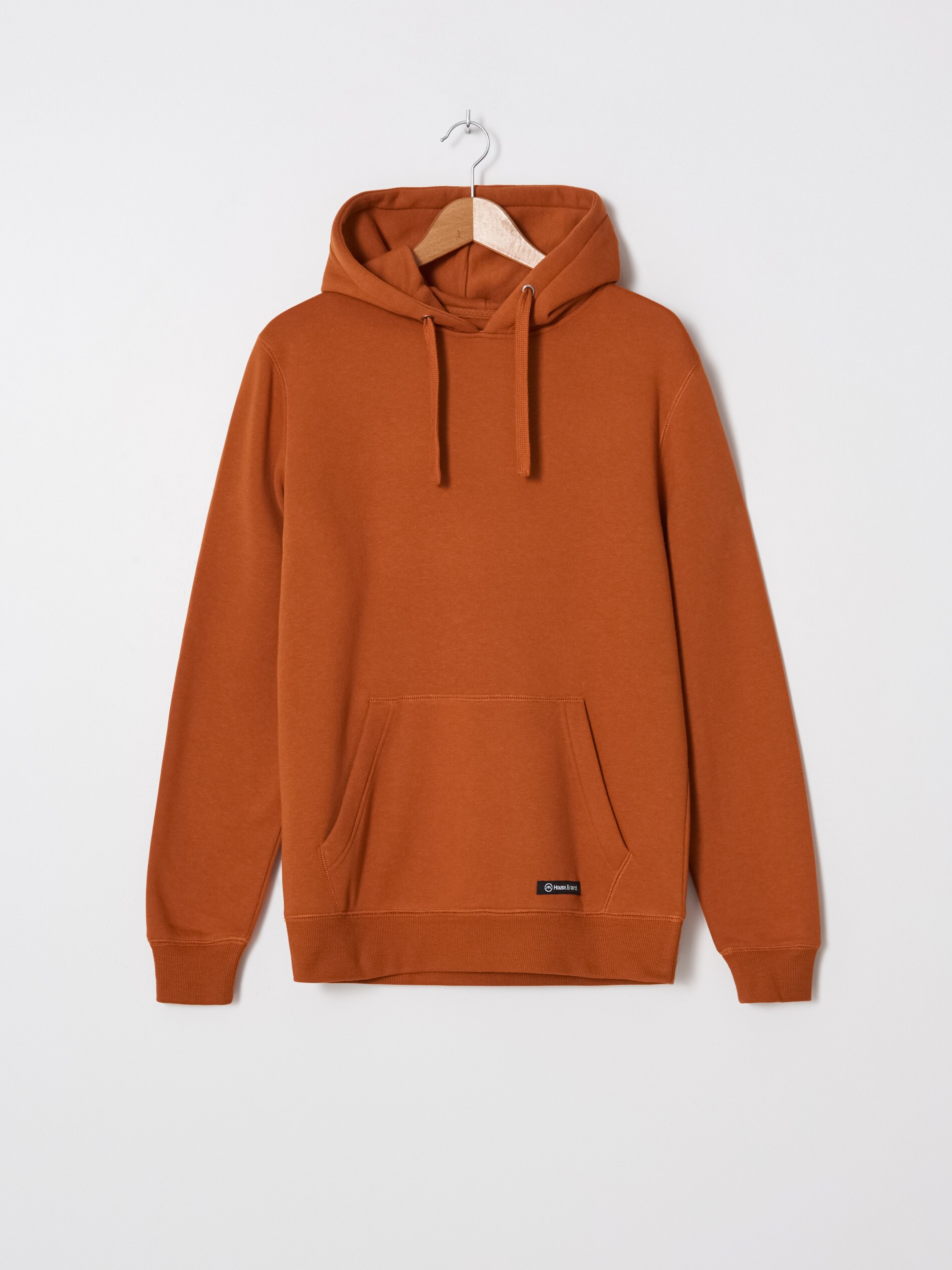 Hladká mikina s kapucňou