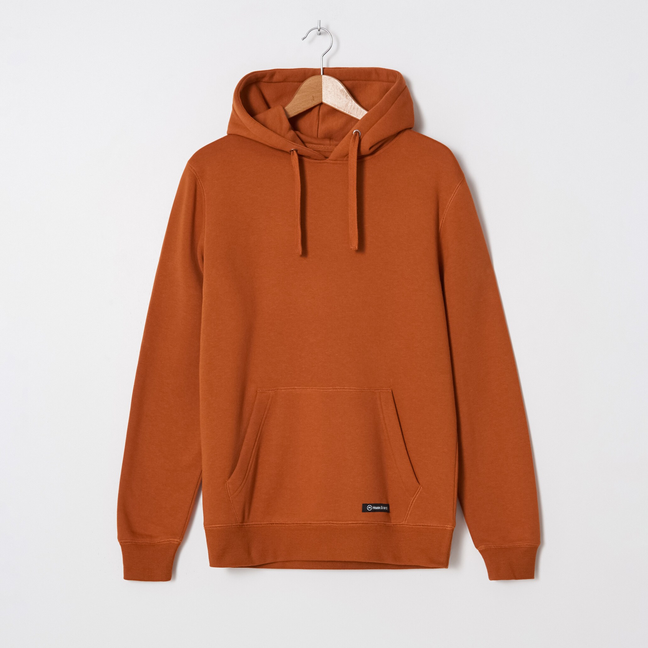 Hladká mikina s kapucňou