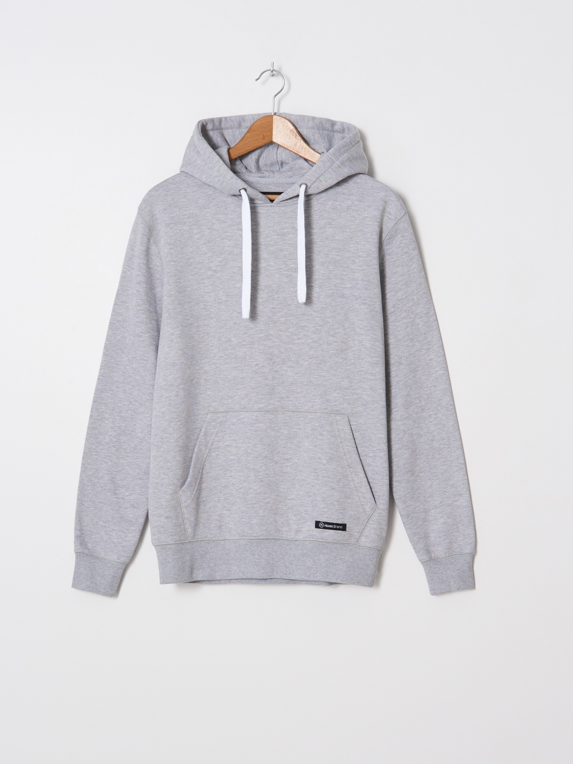 Hladká mikina s kapucňou