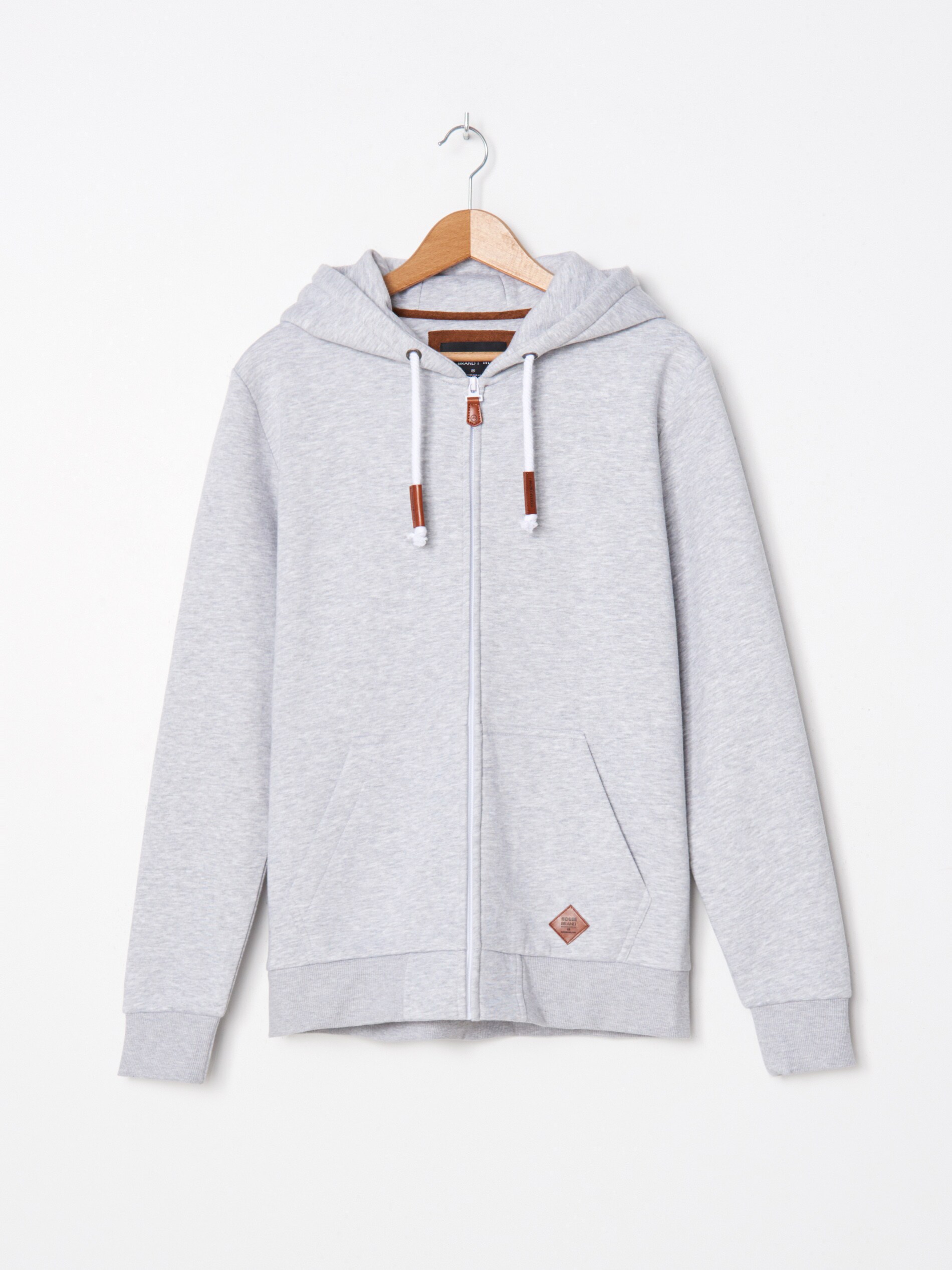 Zapínacia mikina s kapucňou