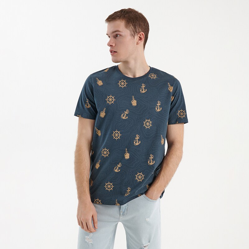 House - tricou - bleumarin