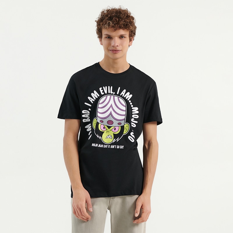 House - tricou cartoon network - negru