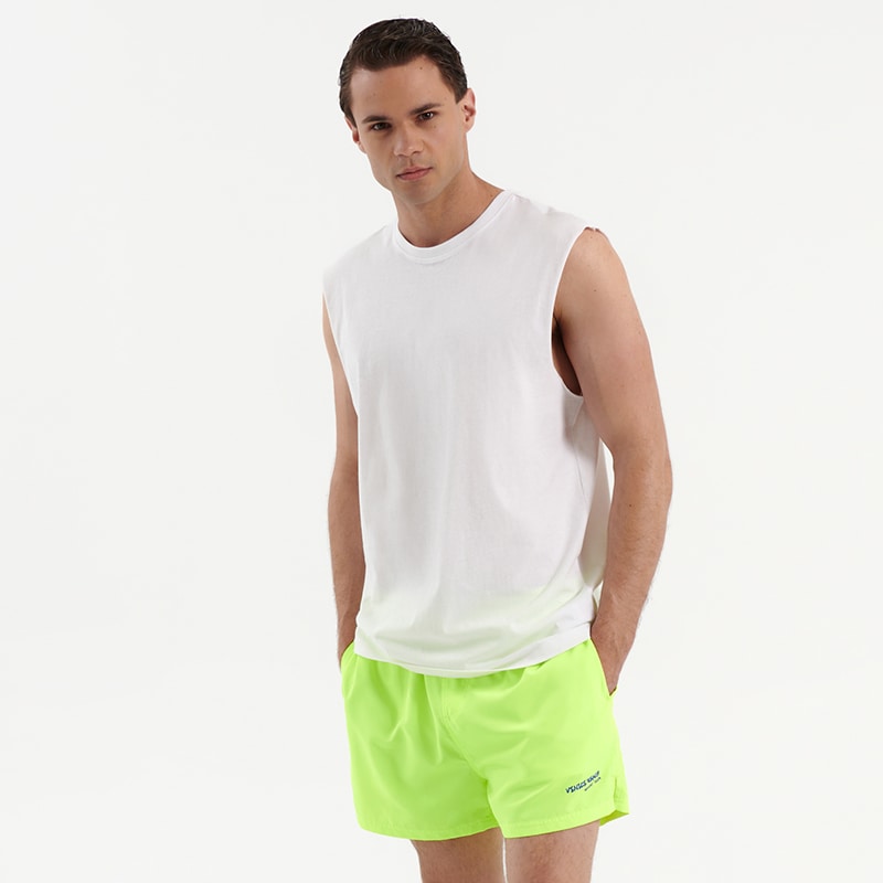 House - tricou fără mâneci - alb